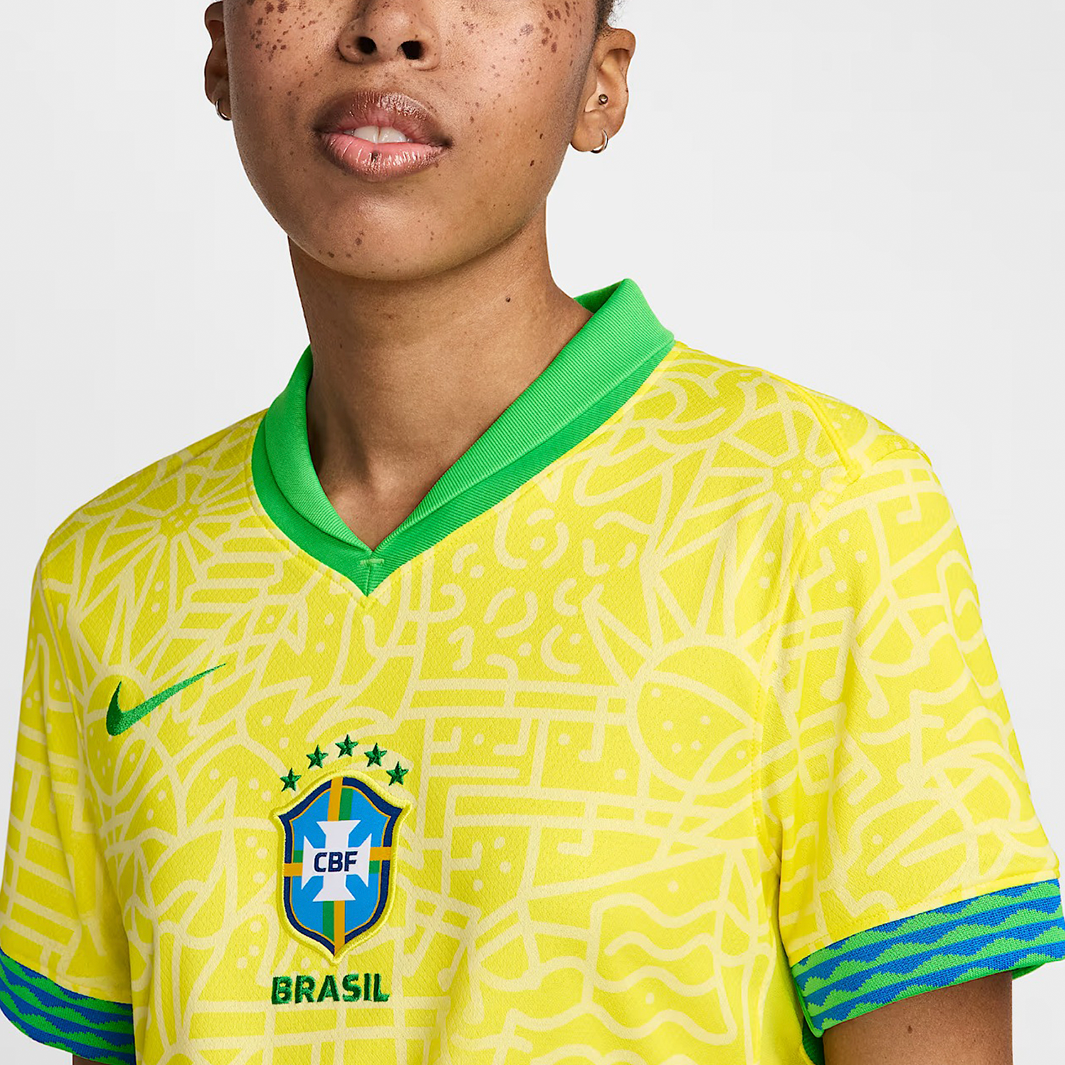 Camisa Brasil 2024 Home – Feminina