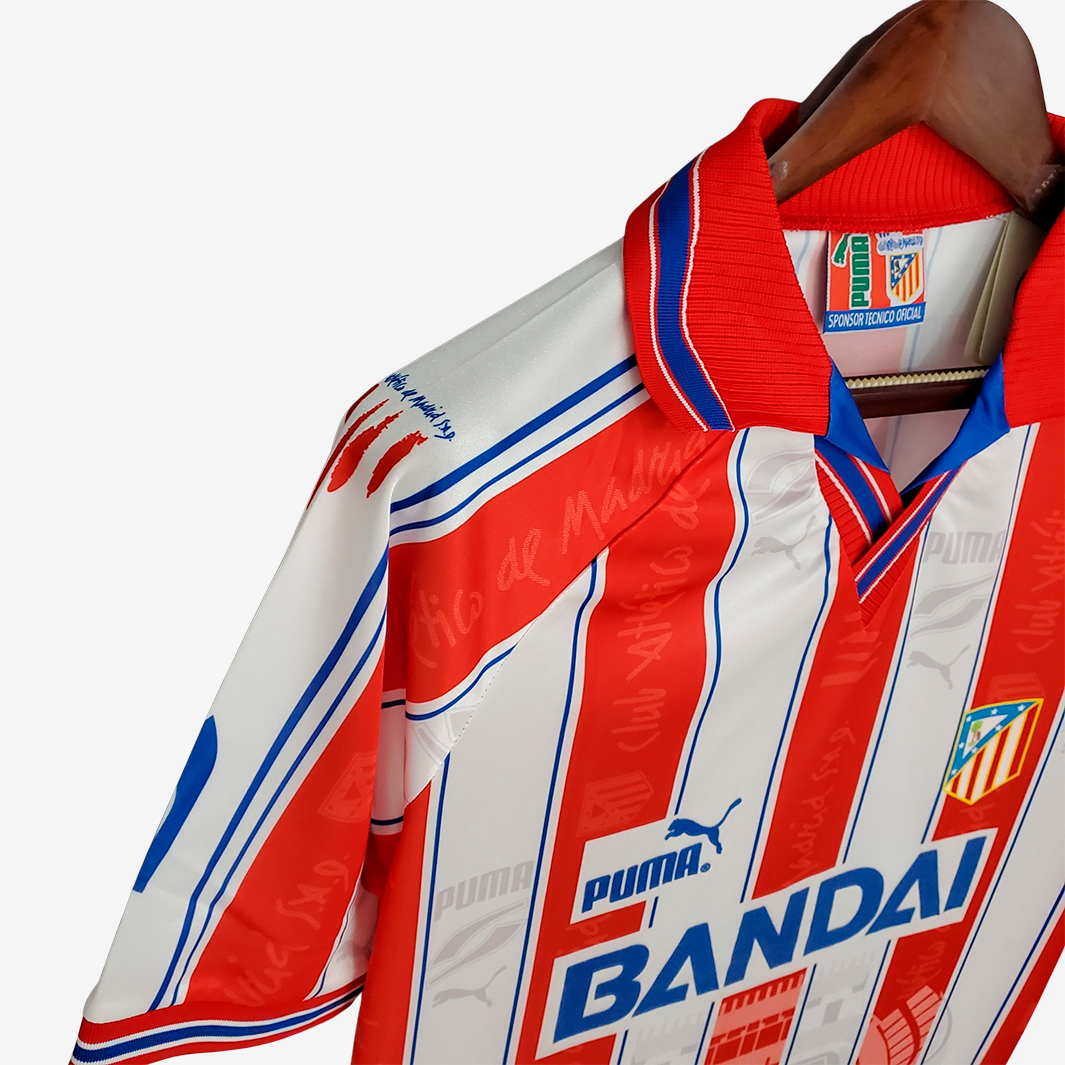 Camisa Atletico Madrid 1996/97 Home – Retrô