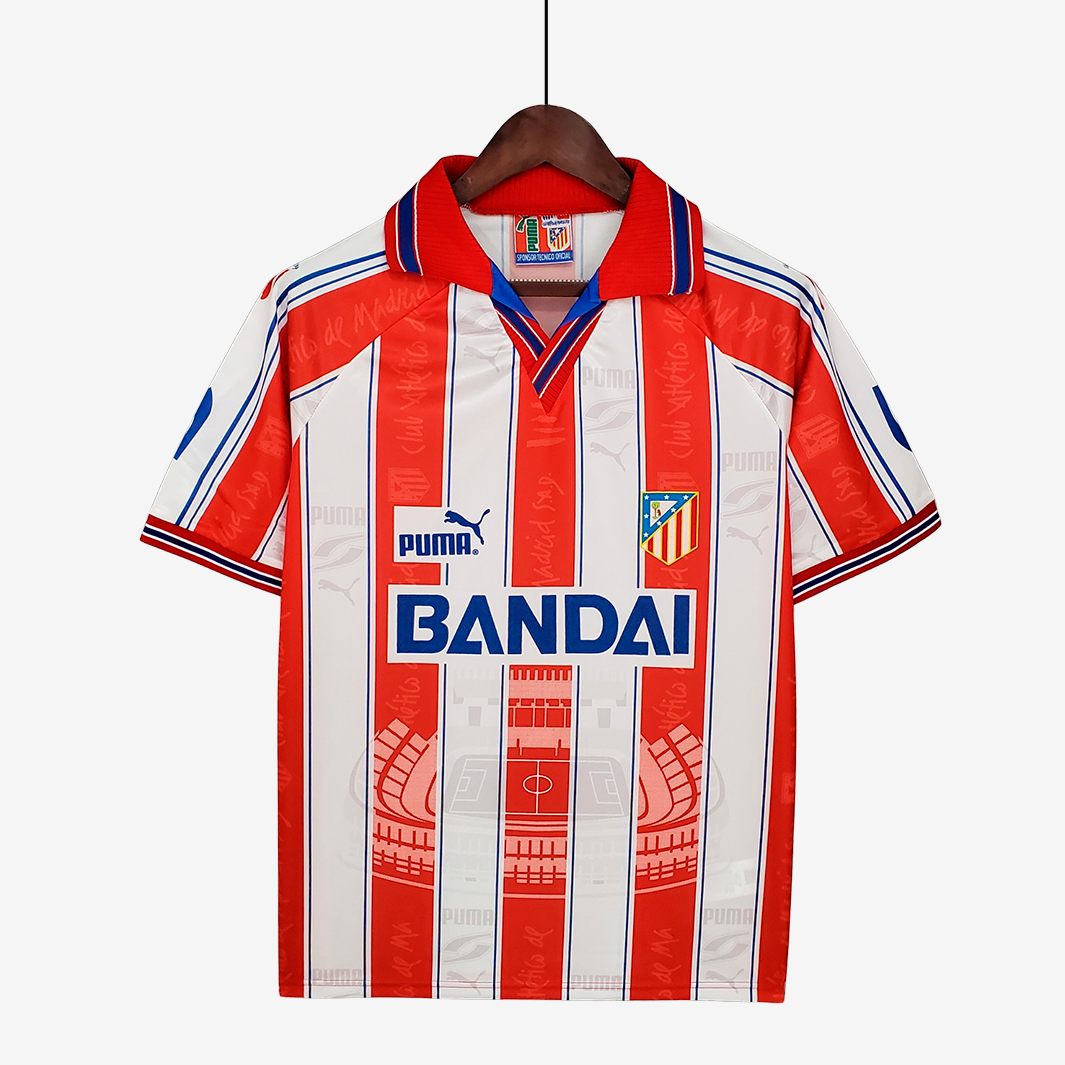Camisa Atletico Madrid 1996/97 Home – Retrô