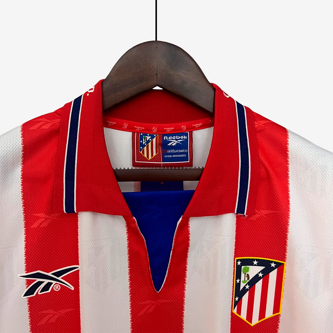 Camisa Atletico Madrid 1998/99 Home – Retrô