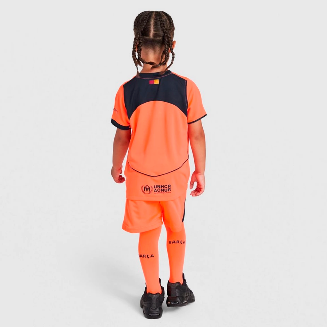 Kit Infantil Barcelona 2025/26 Third Total 90