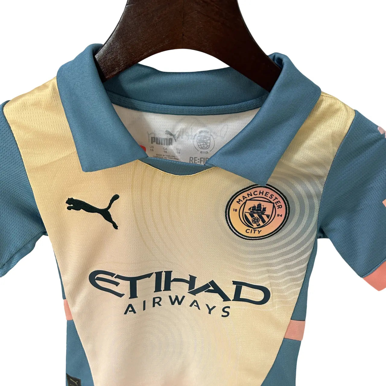 Kit Infantil Manchester City 2024/25 Fourth