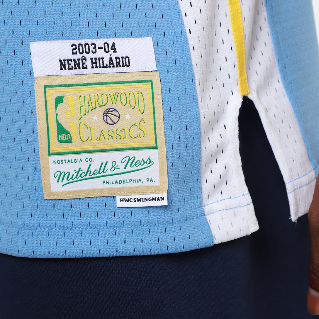 Regata NBA Mitchell & Ness - Azul Claro