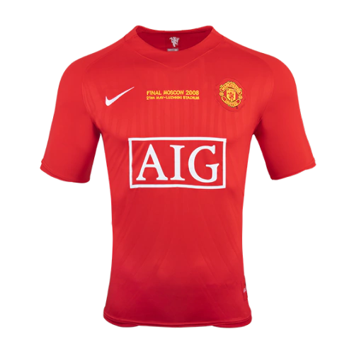 Camisa Retrô Manchester United 2007/08