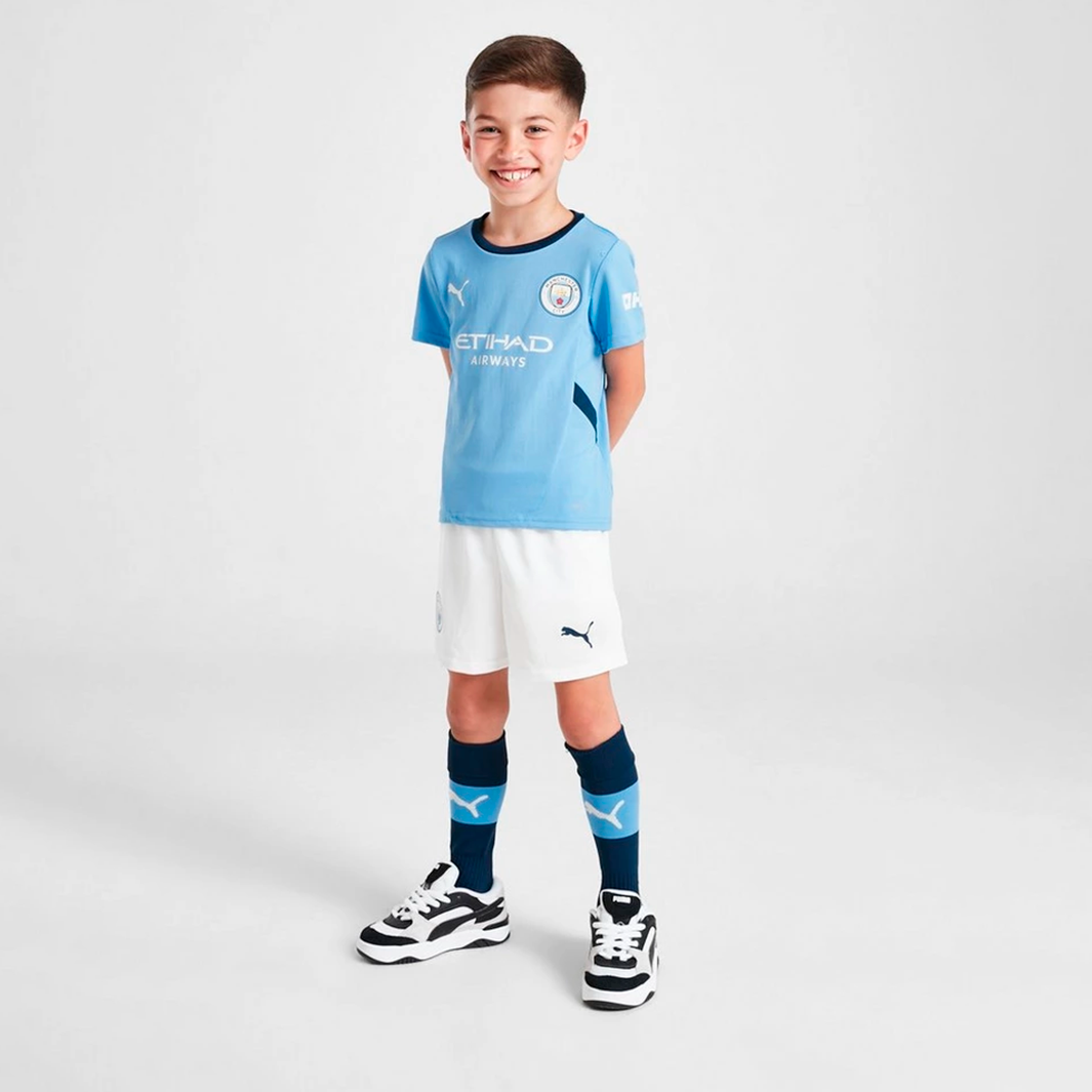 Kit Infantil Manchester City 2024/25 Home
