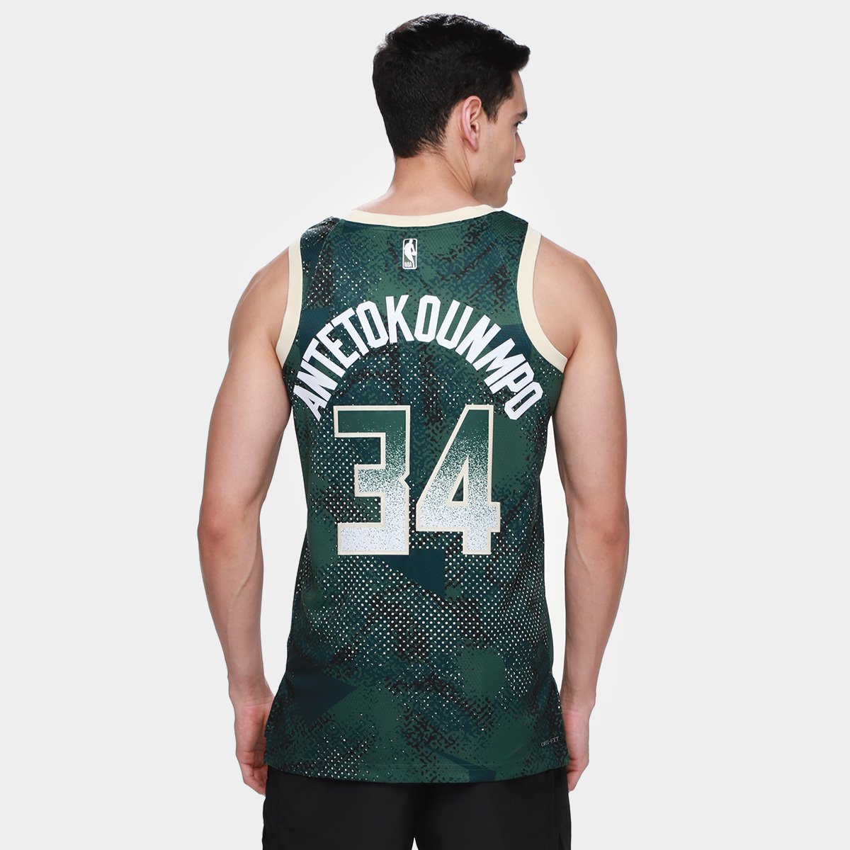 Regata Jersey NBA Nike Milwaukee Bucks - Verde