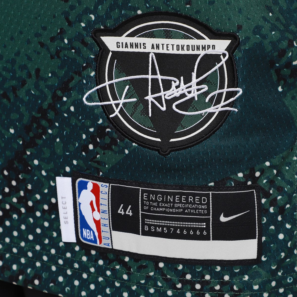 Regata Jersey NBA Nike Milwaukee Bucks - Verde