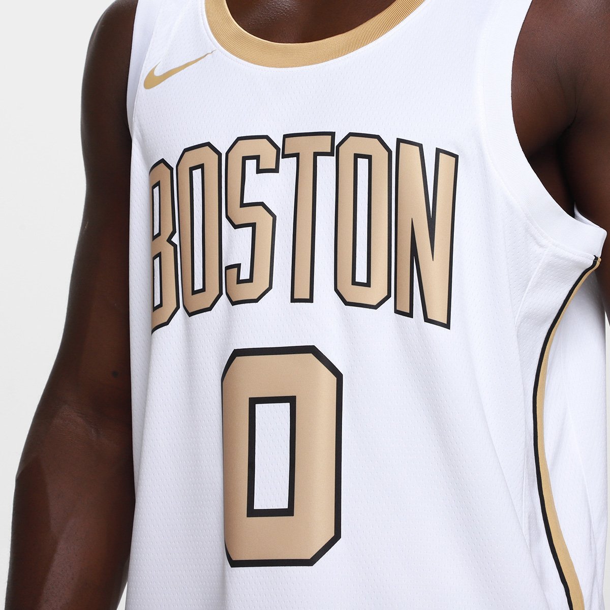 Regata Jersey NBA Nike Boston Celtics - Branco+Verde