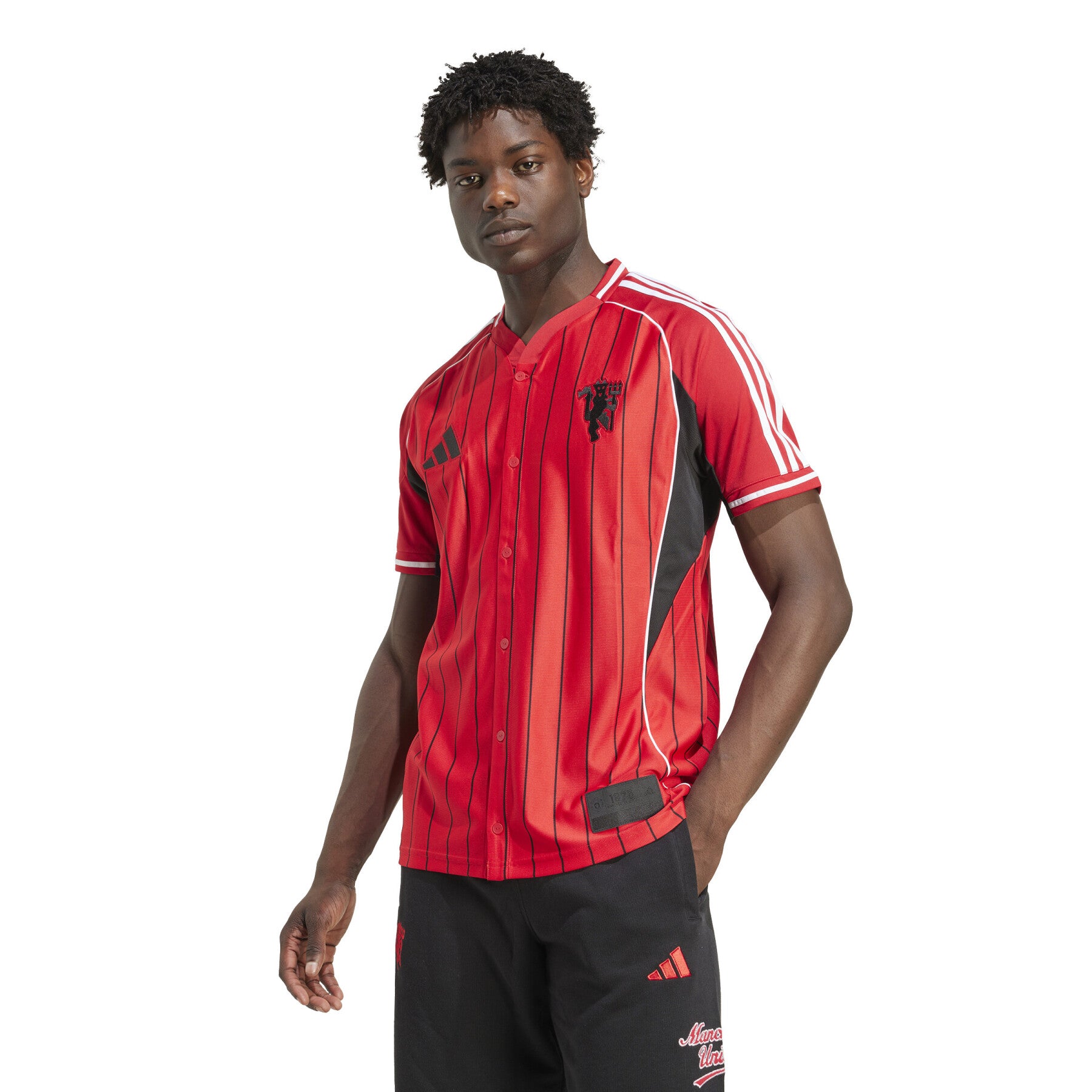 Camisa Manchester United 2025/26 US Baseball – Torcedor