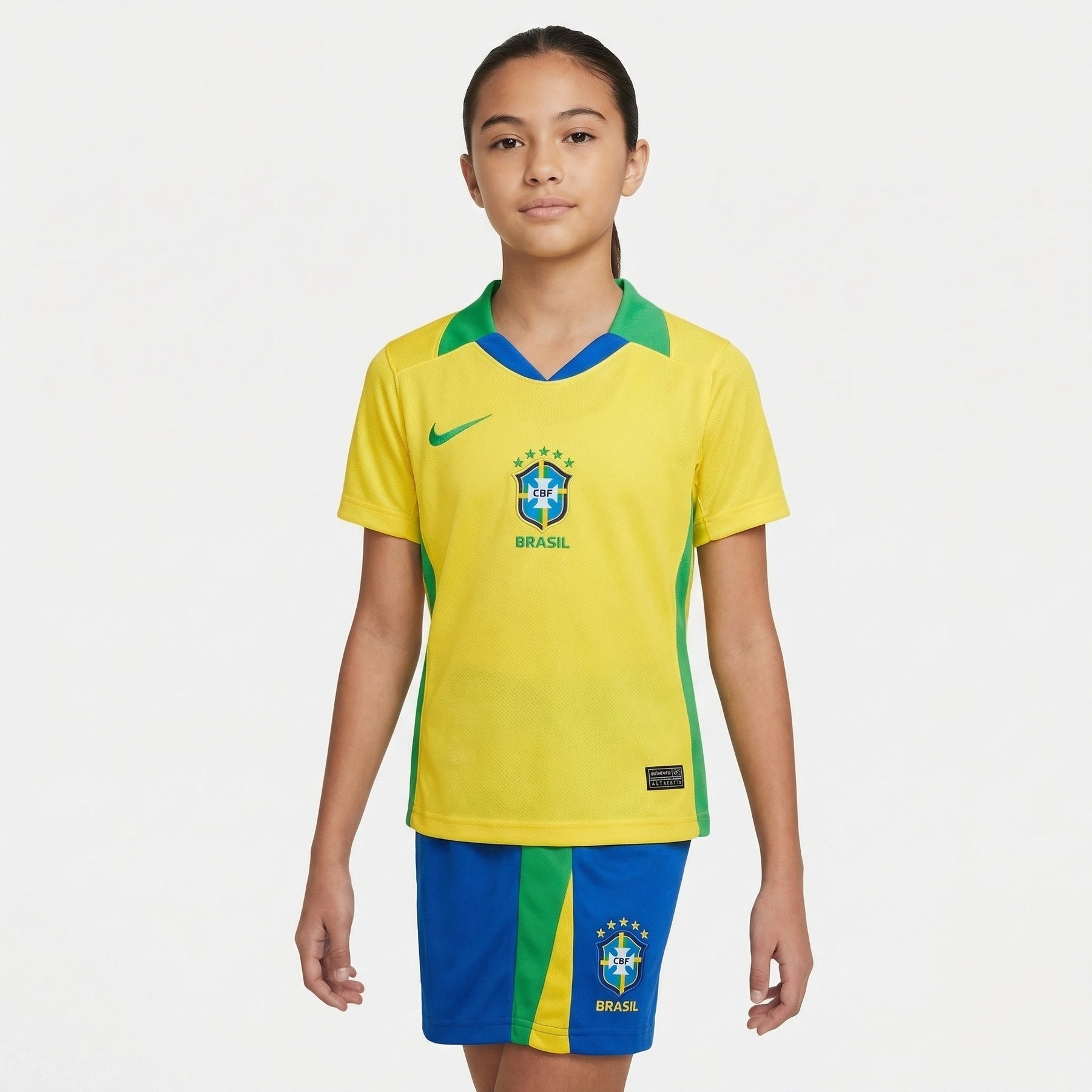 Conjunto Infantil Brasil Feminina 2023/2024