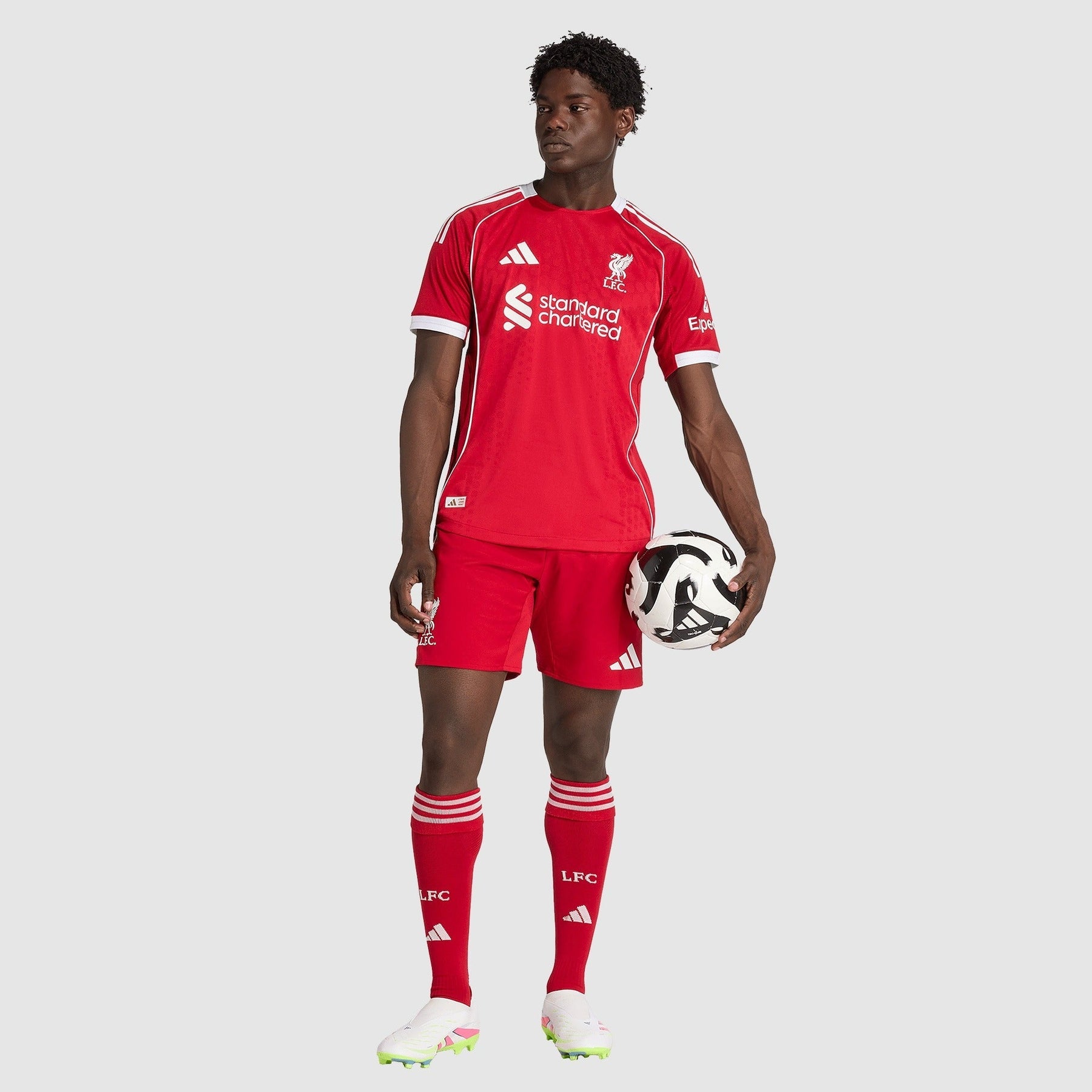 Camisa adidas Liverpool 2025/26 I- Jogador