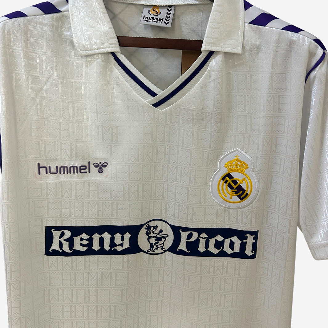 Camisa Real Madrid 1989/90 Home – Retrô