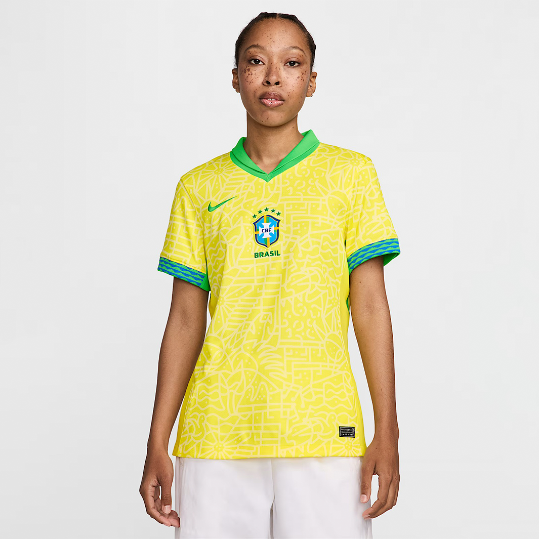 Camisa Brasil 2024 Home – Feminina