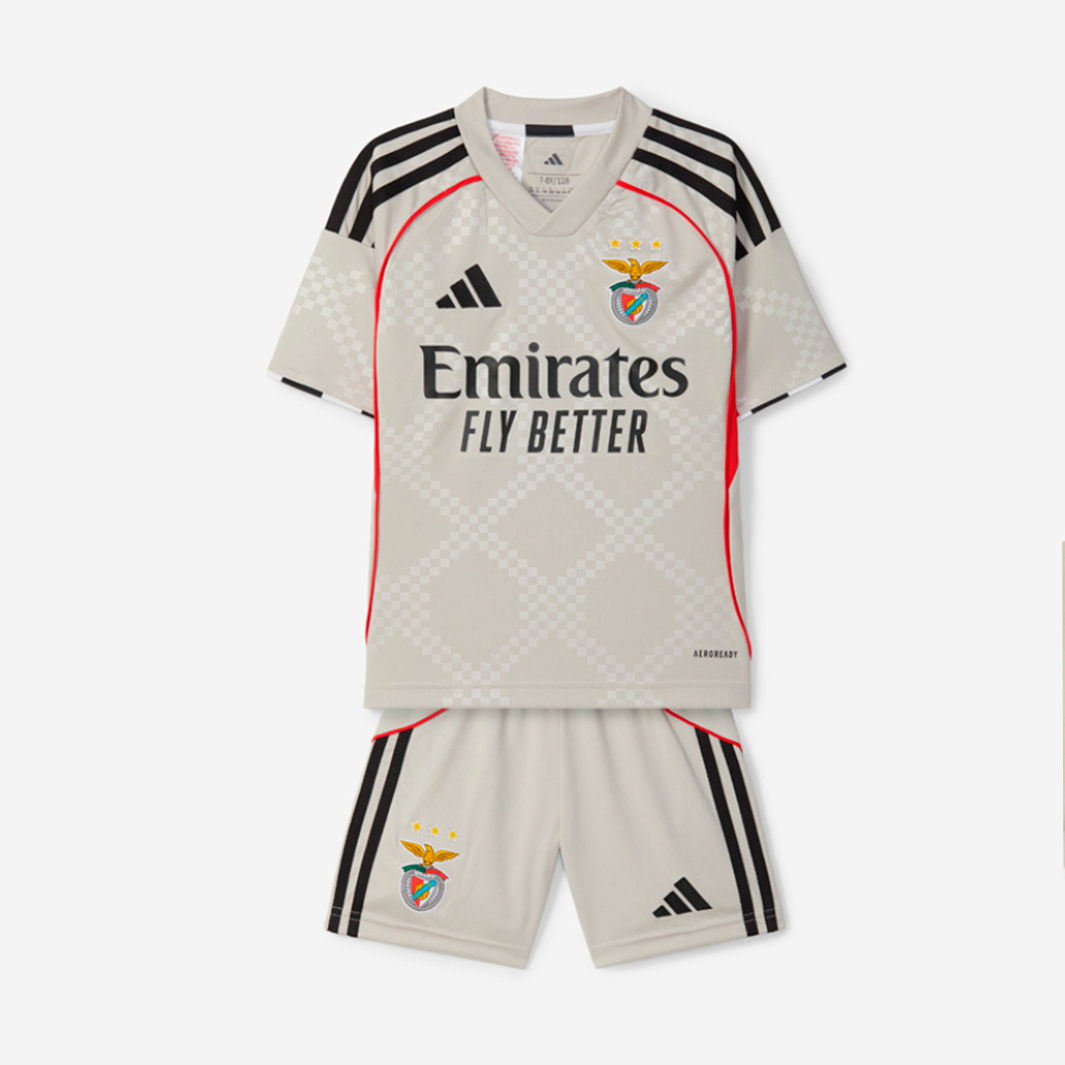 Kit Infantil Benfica 2025/26 Away