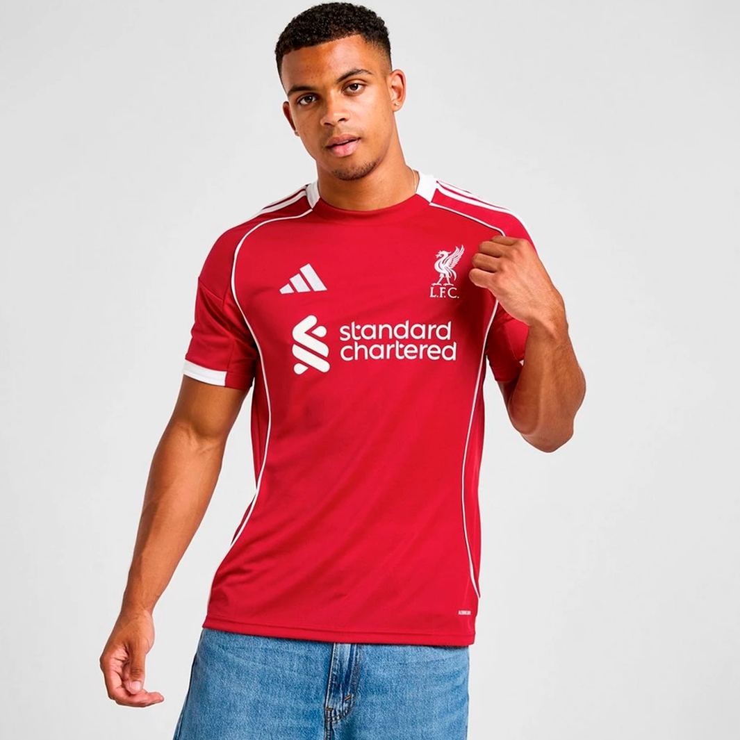 Camisa Liverpool 2025/26 Home – Torcedor