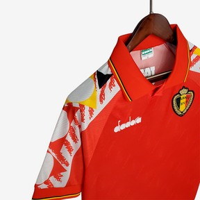 Camisa Bélgica 1995 Home – Retrô