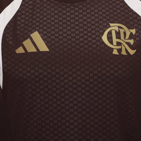 Camisa Flamengo Treino Marrom - Masculina