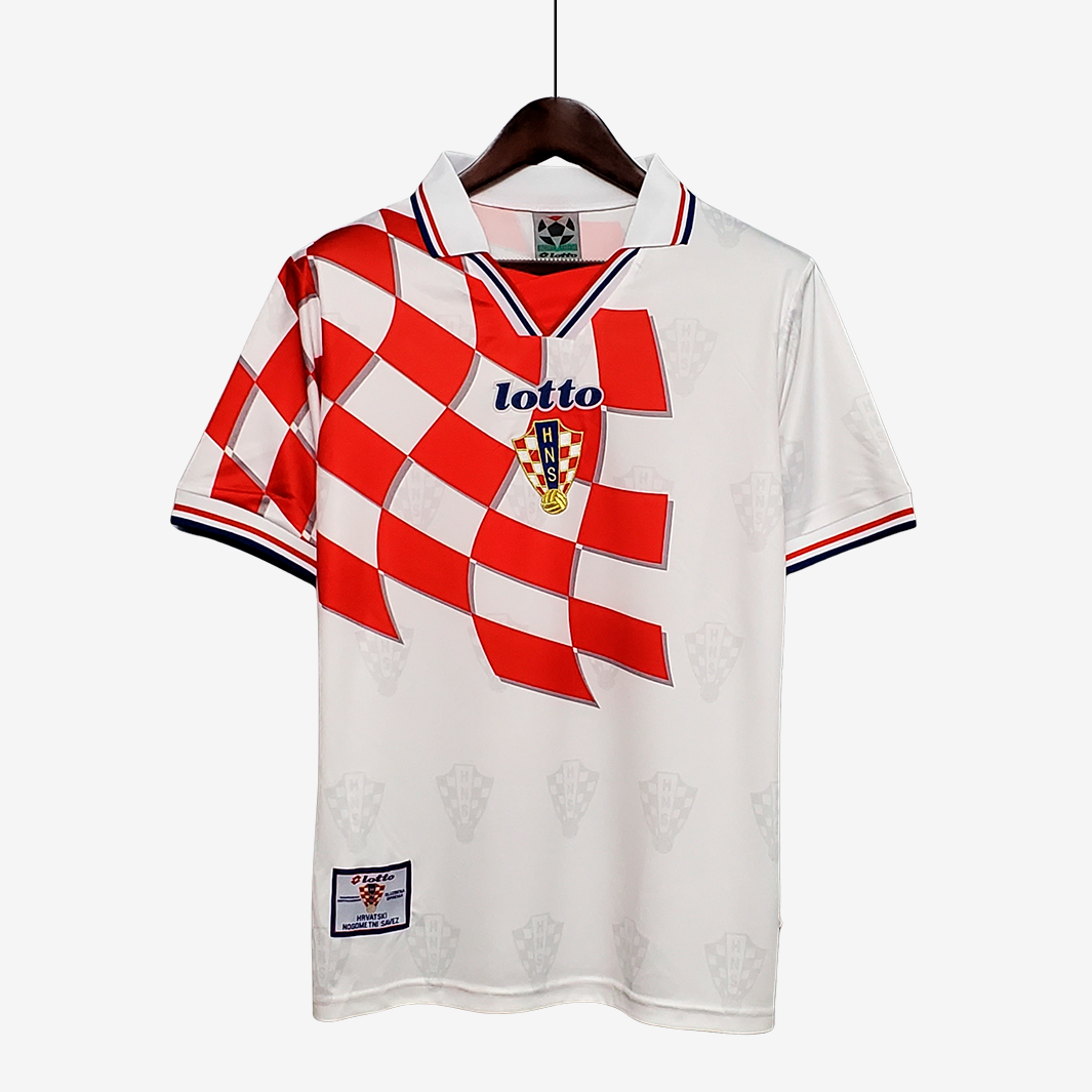 Camisa Croácia 1998 Away – Retrô