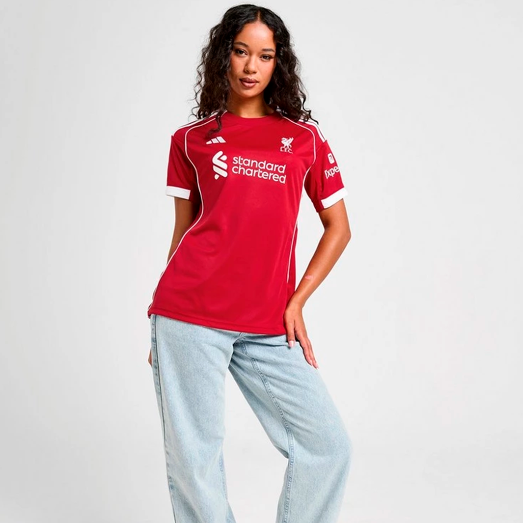 Camisa Liverpool 2025/26 Home – Feminina