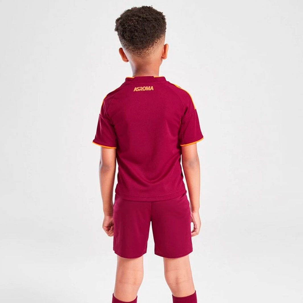 Kit Infantil AS Roma 2025/26 Home