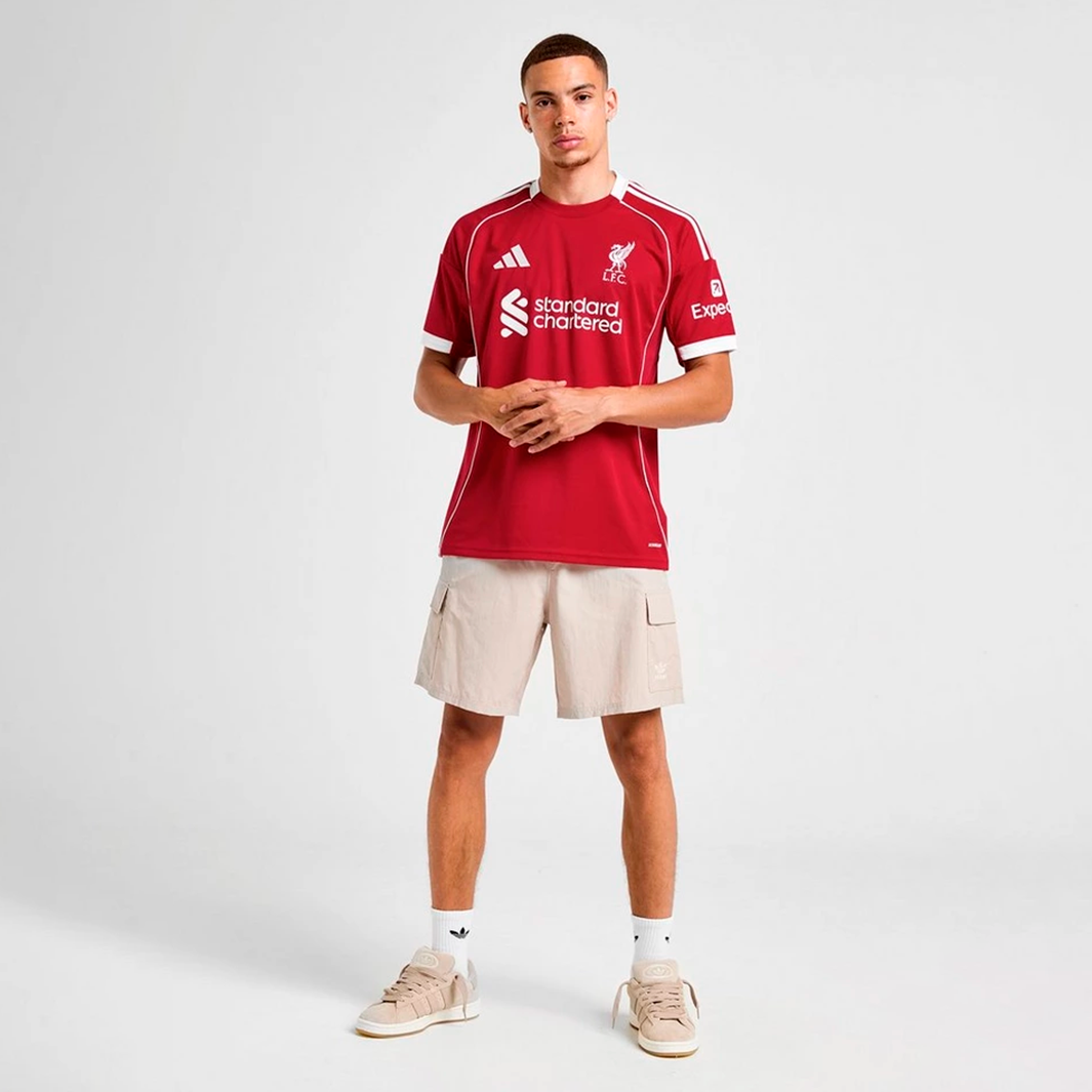 Camisa Liverpool 2025/26 Home – Torcedor