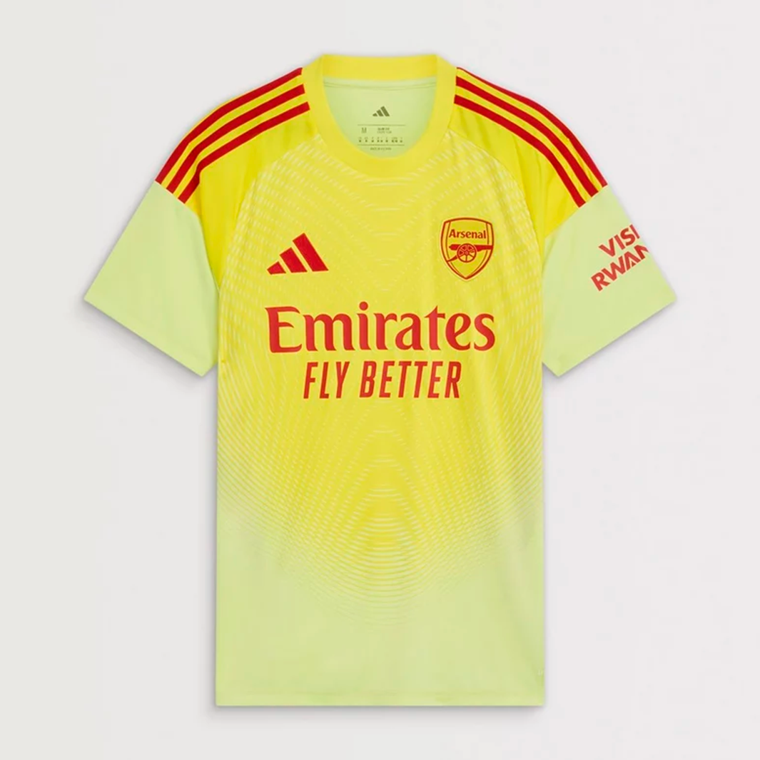 Camisa Arsenal 2025/26 Goleiro – Torcedor