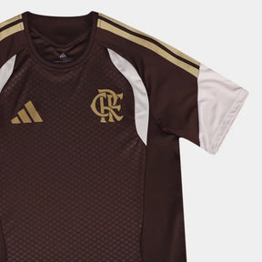 Camisa Flamengo Treino Marrom - Masculina
