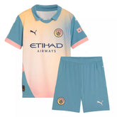 Kit Infantil Manchester City 2024/25 Fourth