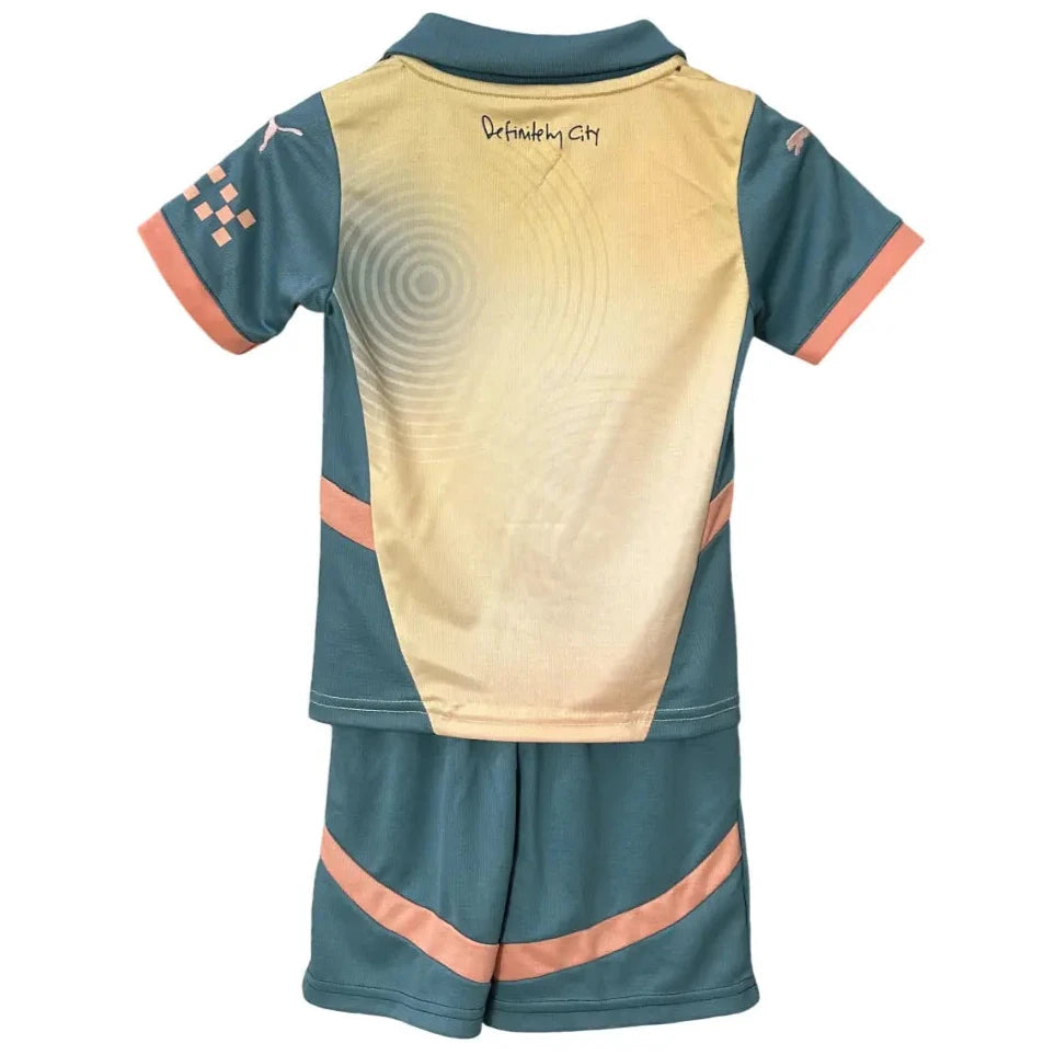 Kit Infantil Manchester City 2024/25 Fourth