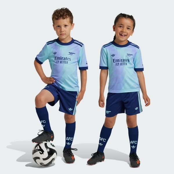 Kit Infantil Arsenal 2024/25 Third