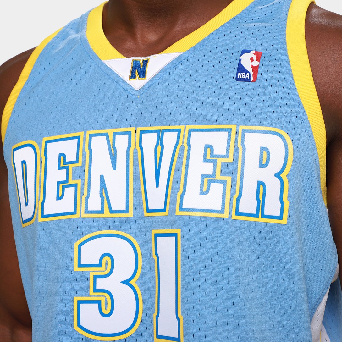 Regata NBA Mitchell & Ness - Azul Claro