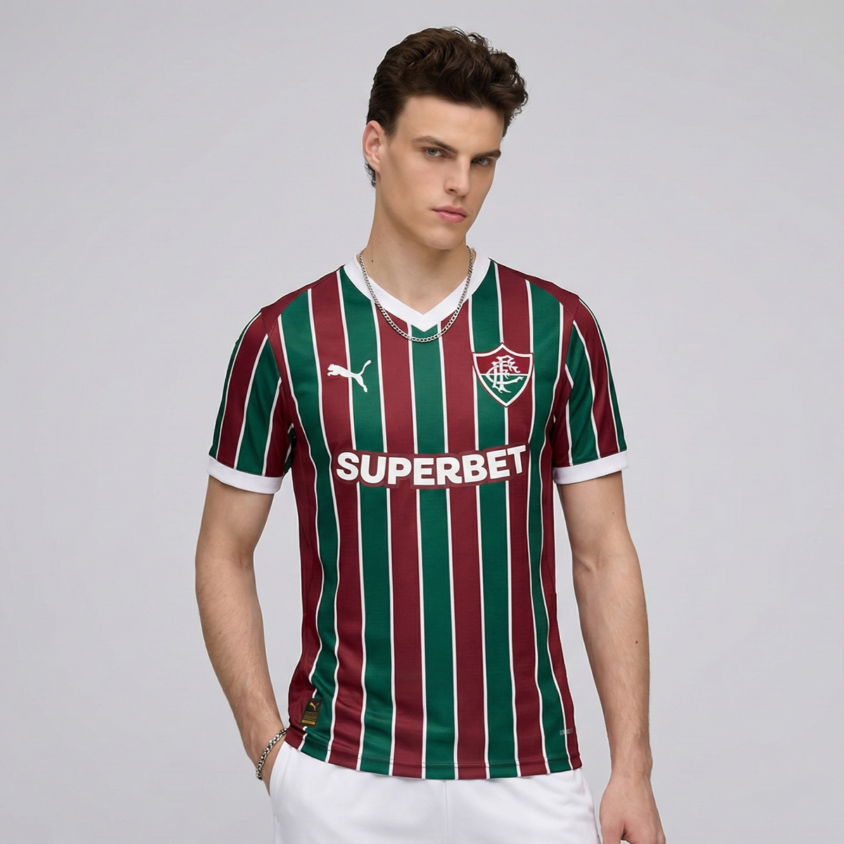 Camisa Torcedor Fluminense Masculina I Home 2026/27 - Conceito Puma