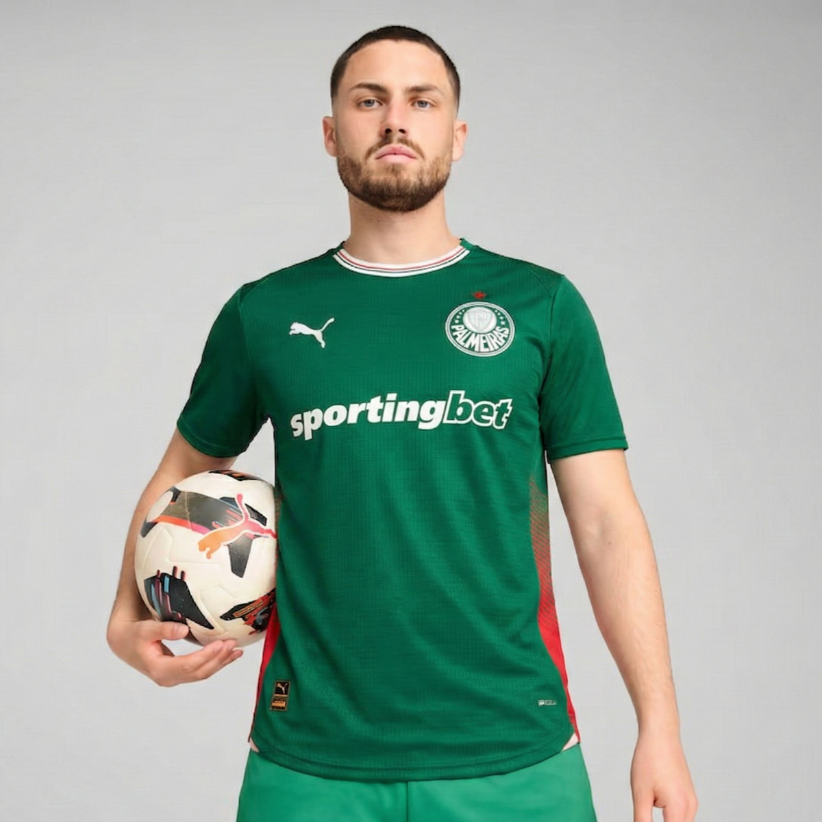 Camisas Palmeiras Torcedor Masculina 2026/27 - Verde