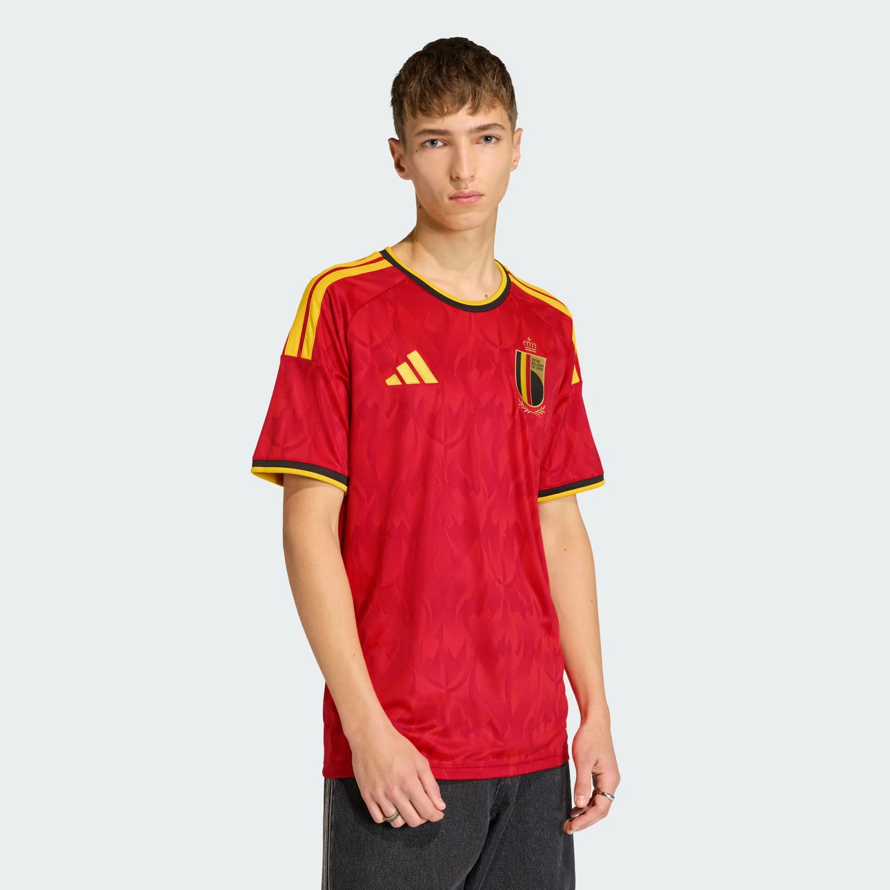 Camisa Bélgica Home 2026/27 - Adidas Torcedor Masculina