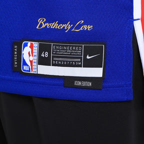 Regata Jersey NBA Nike Philadelphia - Azul Escuro