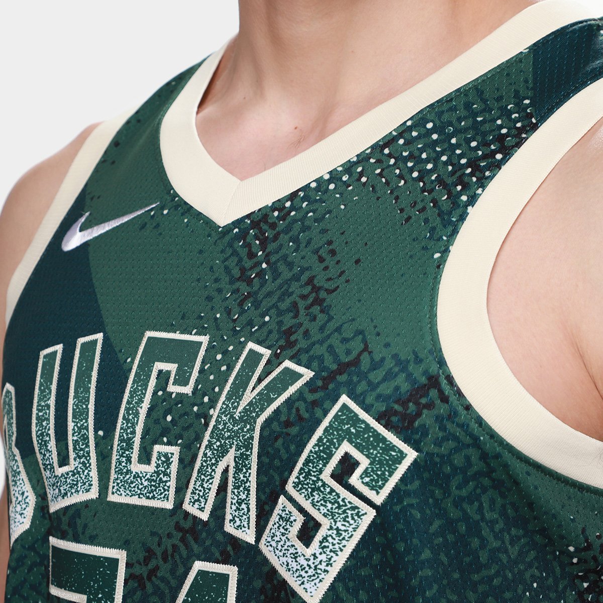 Regata Jersey NBA Nike Milwaukee Bucks - Verde