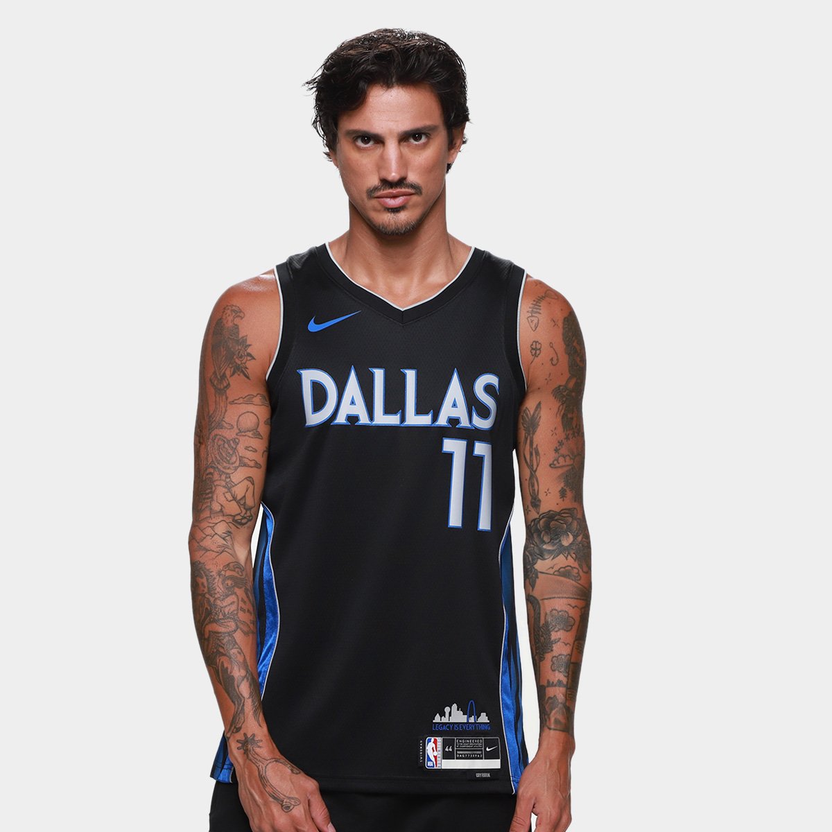 Regata Jersey NBA Nike Dallas Mavericks - Chumbo