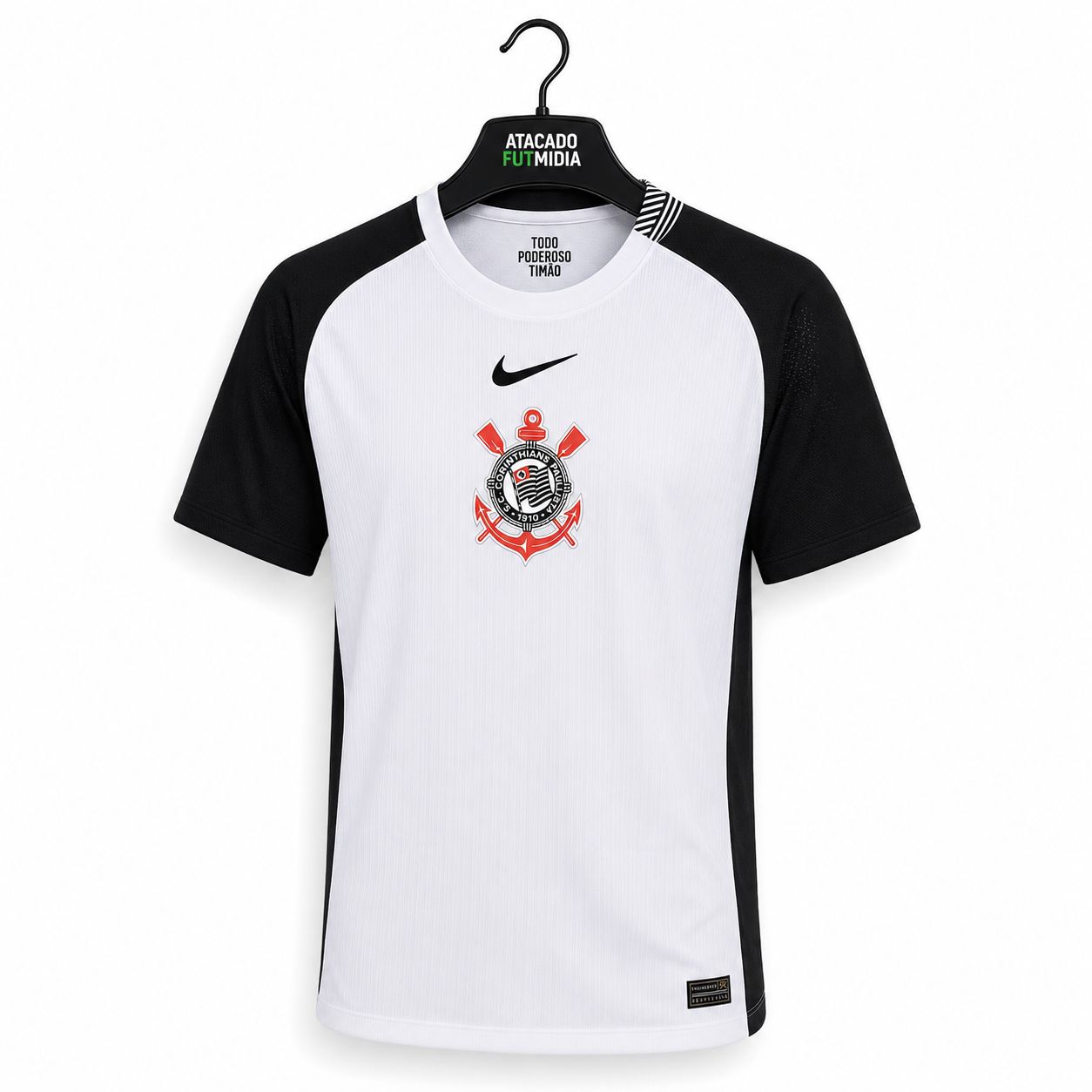Camisa do Corinthians I 2025/26 Torcedor Pro Nike - Branco