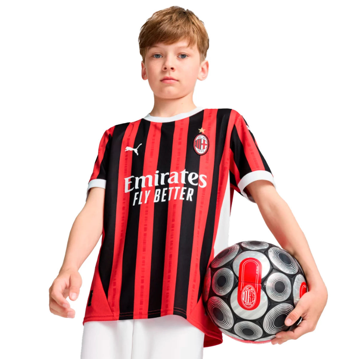 Kit Infantil AC Milan 2024/25 Home
