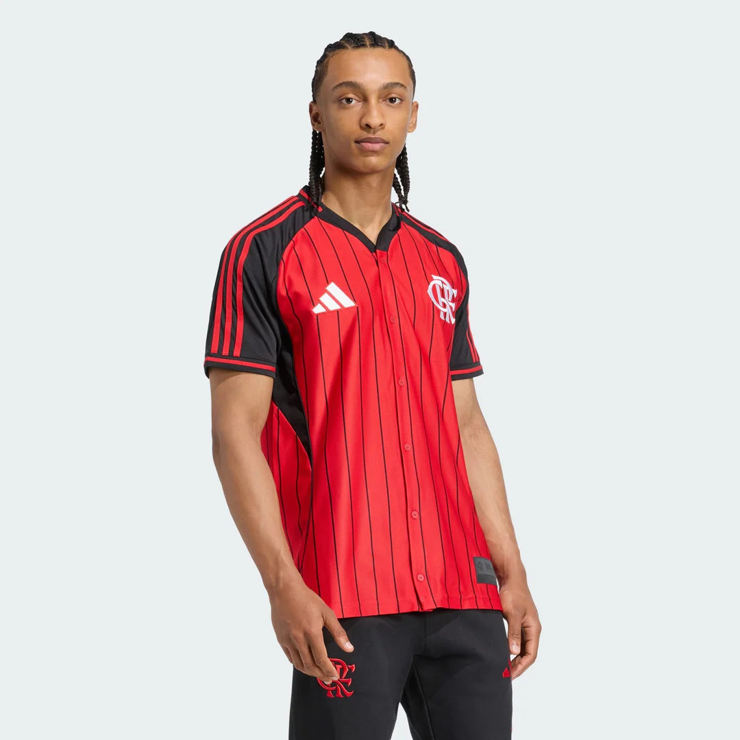 Camisa Flamengo 2025/26 US Baseball – Torcedor