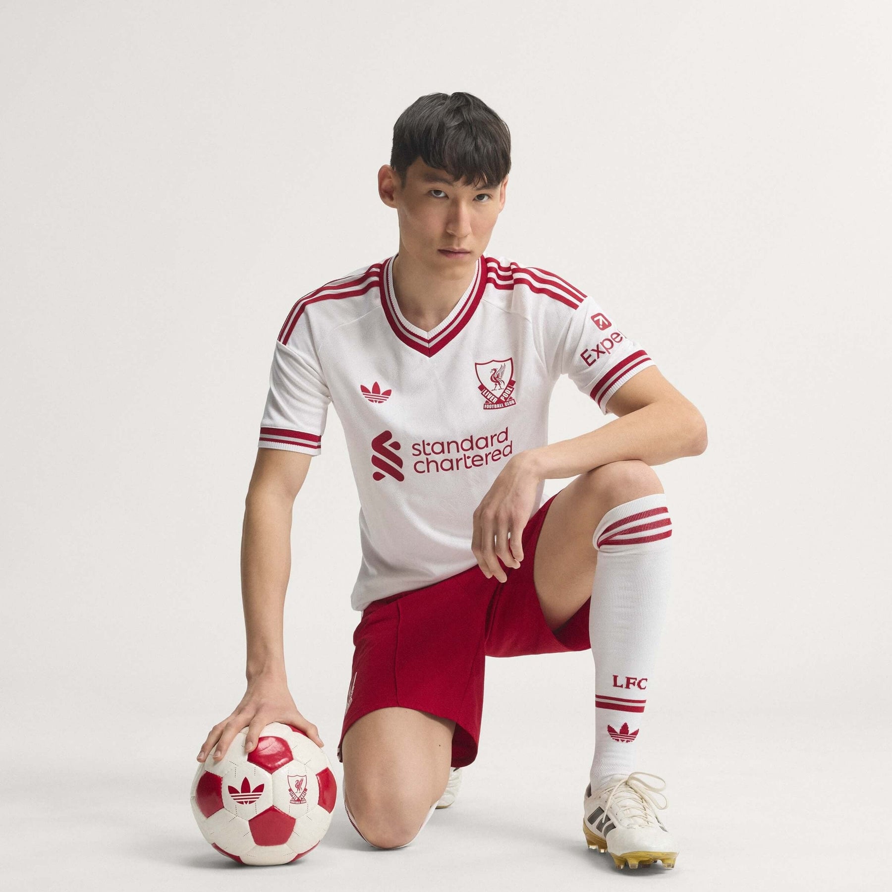 Camisa Liverpool 2026/27  Torcedor Masculino - Branco