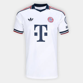 Camisa Bayern de Munique II 2026/27 Torcedor Masculino- Branco