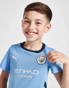 Kit Infantil Manchester City 2024/25 Home