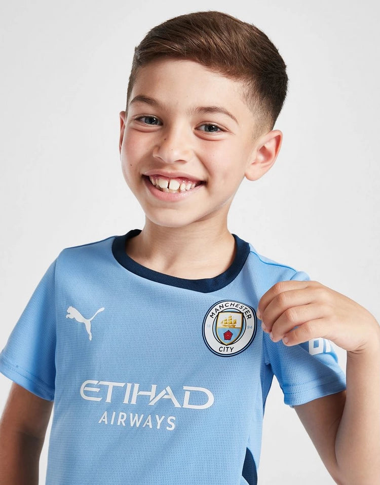 Kit Infantil Manchester City 2024/25 Home