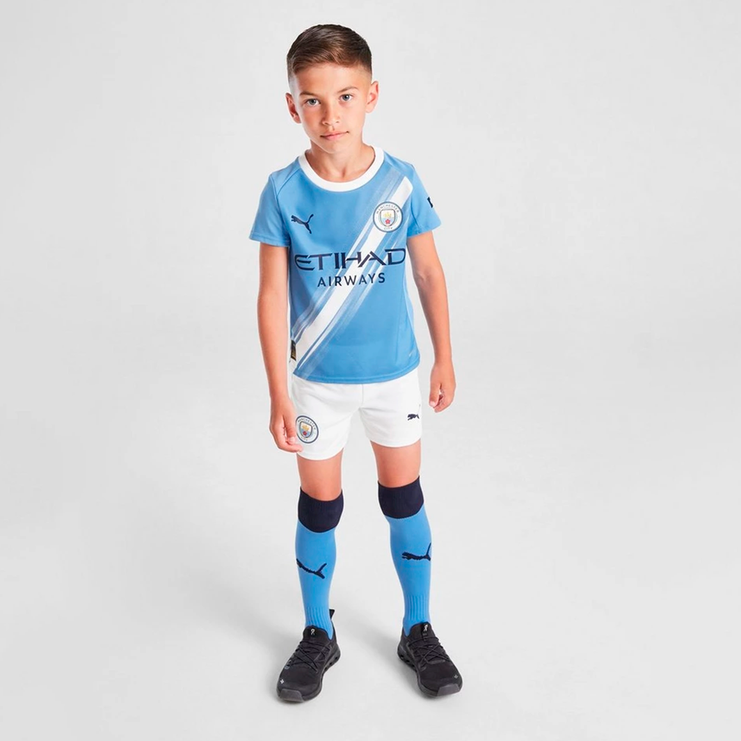 Kit Infantil Manchester City 2025/26 Home